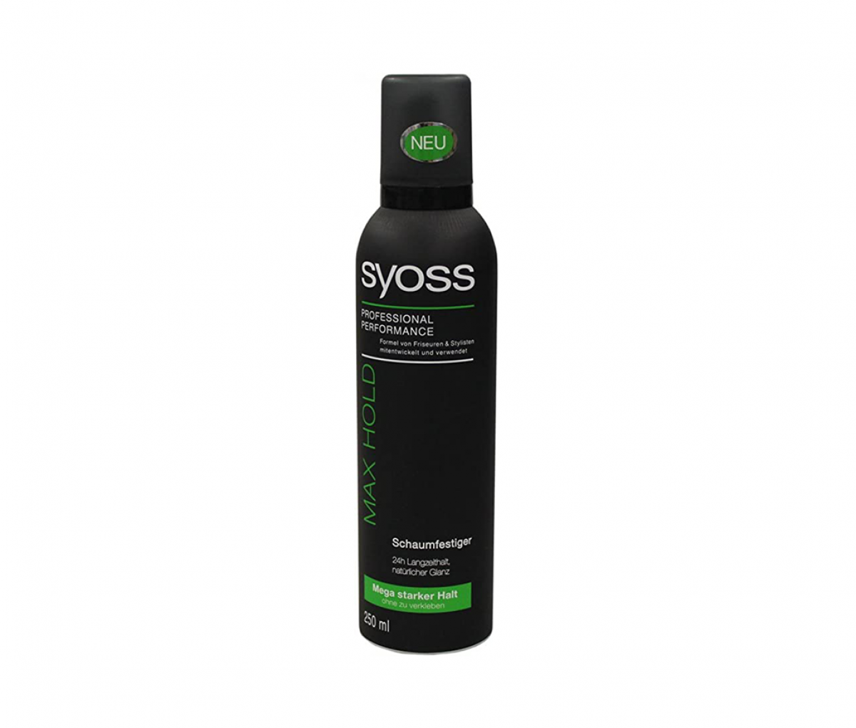 Syoss max hold мусс для укладки волос