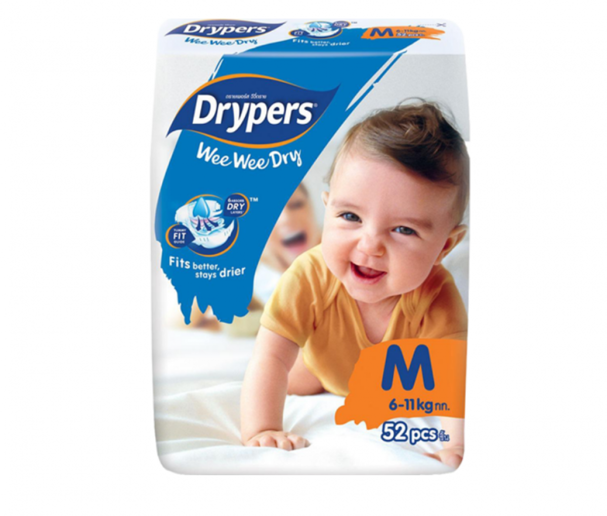 Drypers Baby Diaper (M)