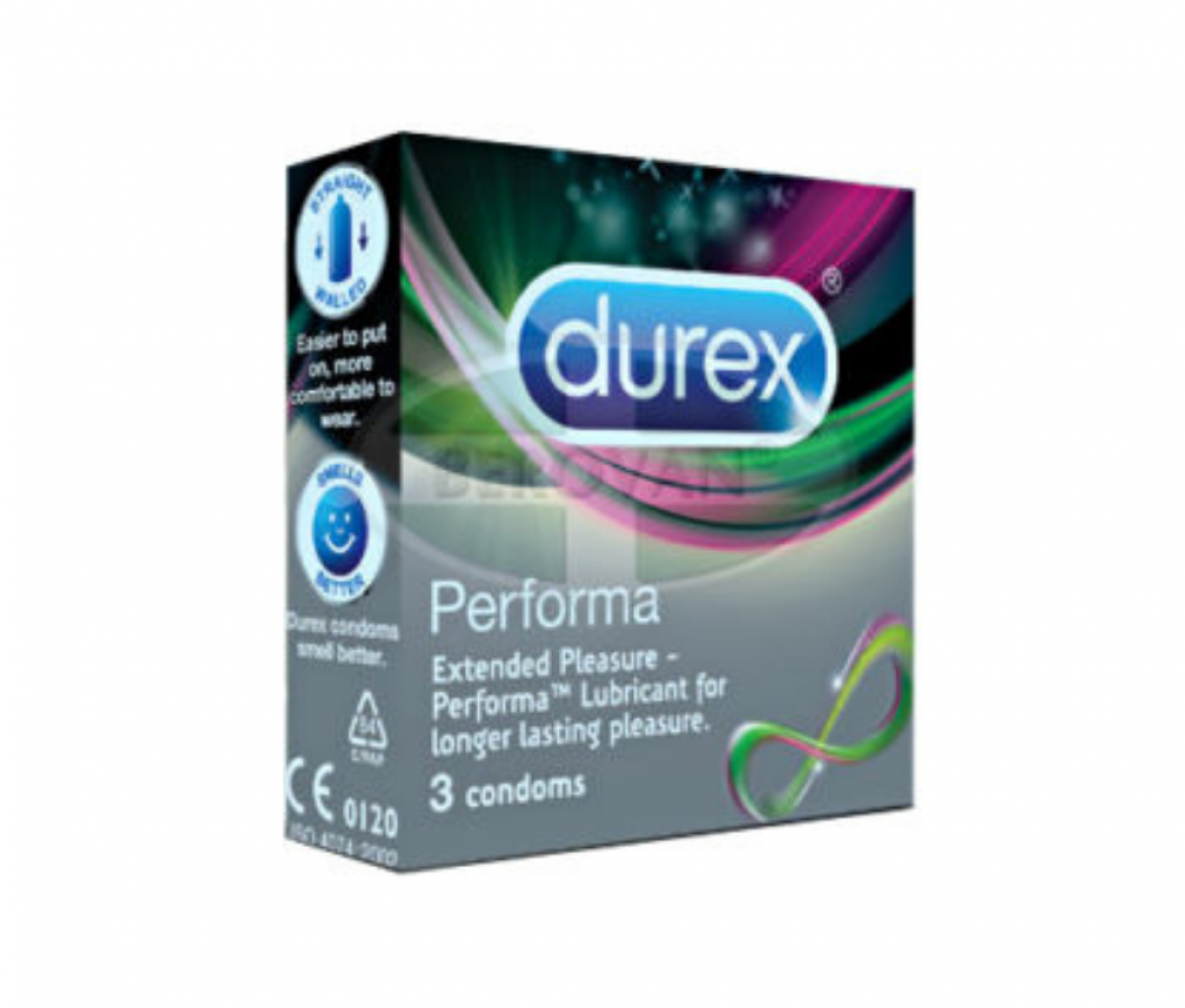Durex Condom Perfoma 3's