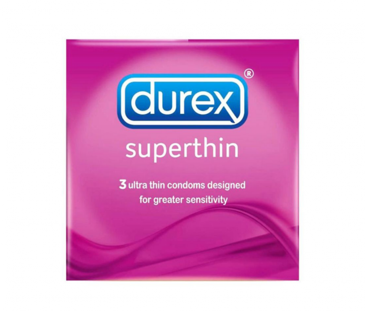 Durex Condom Superthin 3's