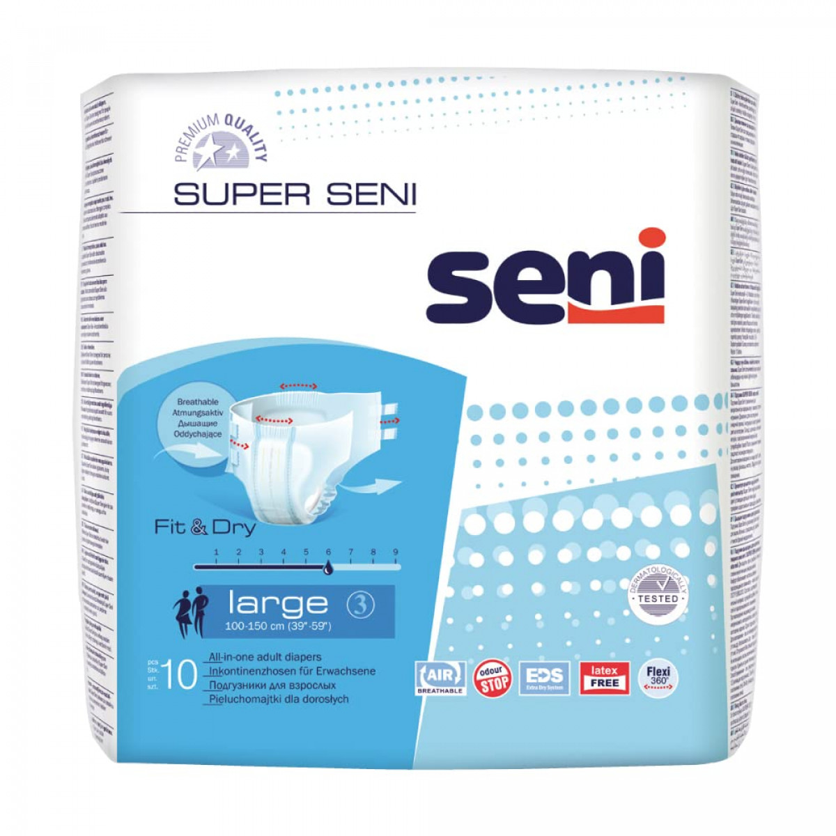 Seni Adult Diapers Large A10